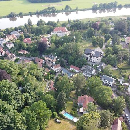 Villa Im Park Wachwitzgrund Dresda Exterior foto