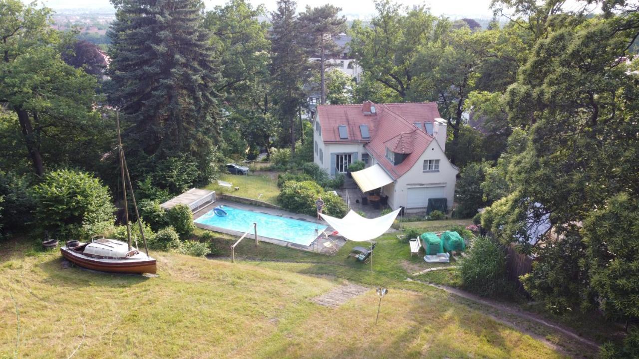 Villa Im Park Wachwitzgrund Dresda Exterior foto